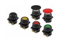 Кнопка КЕ 021 красный гриб 5 исполнение (1р)