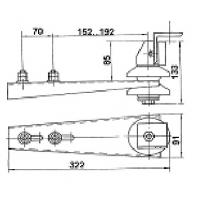Троллеедержатель Д 30 ВГ-ПС У1