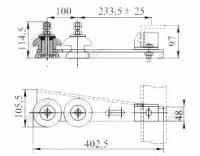 Троллеедержатель К-267