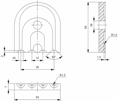 Основание НИЮП 757528.014