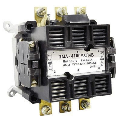 Пускатель электромагнитный ПМА 4100 110в
