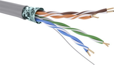 Кабель FTP Cat5e 4х2х0,52 (24) AWG